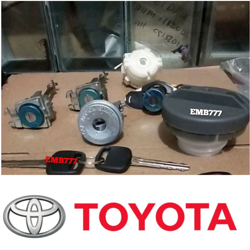 KUNCI KONTAK ONLY SET KABEL KUNCI KONTAK KUNCI PINTU BAGASI TOYOTA INNOVA