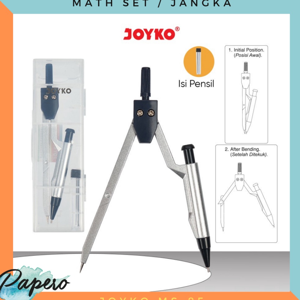 

Terkini Jangka Math Set Joyko MS85