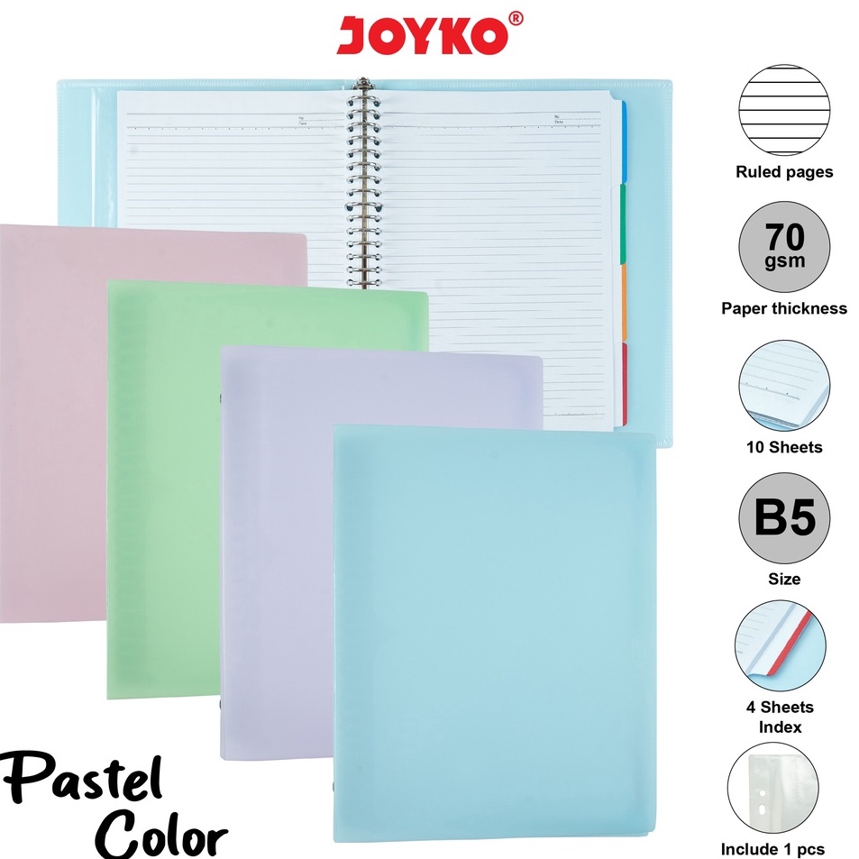 

Top Rating Binder Note Joyko B5MHPT143