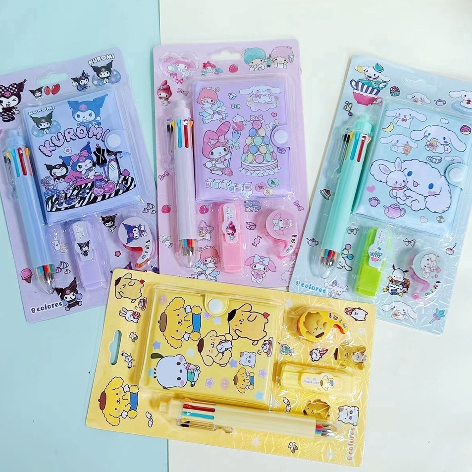 

Model Terbaru DIARY MEMO SET MOTIF SANRIO SET ALAT TULIS SISWA 4 IN 1