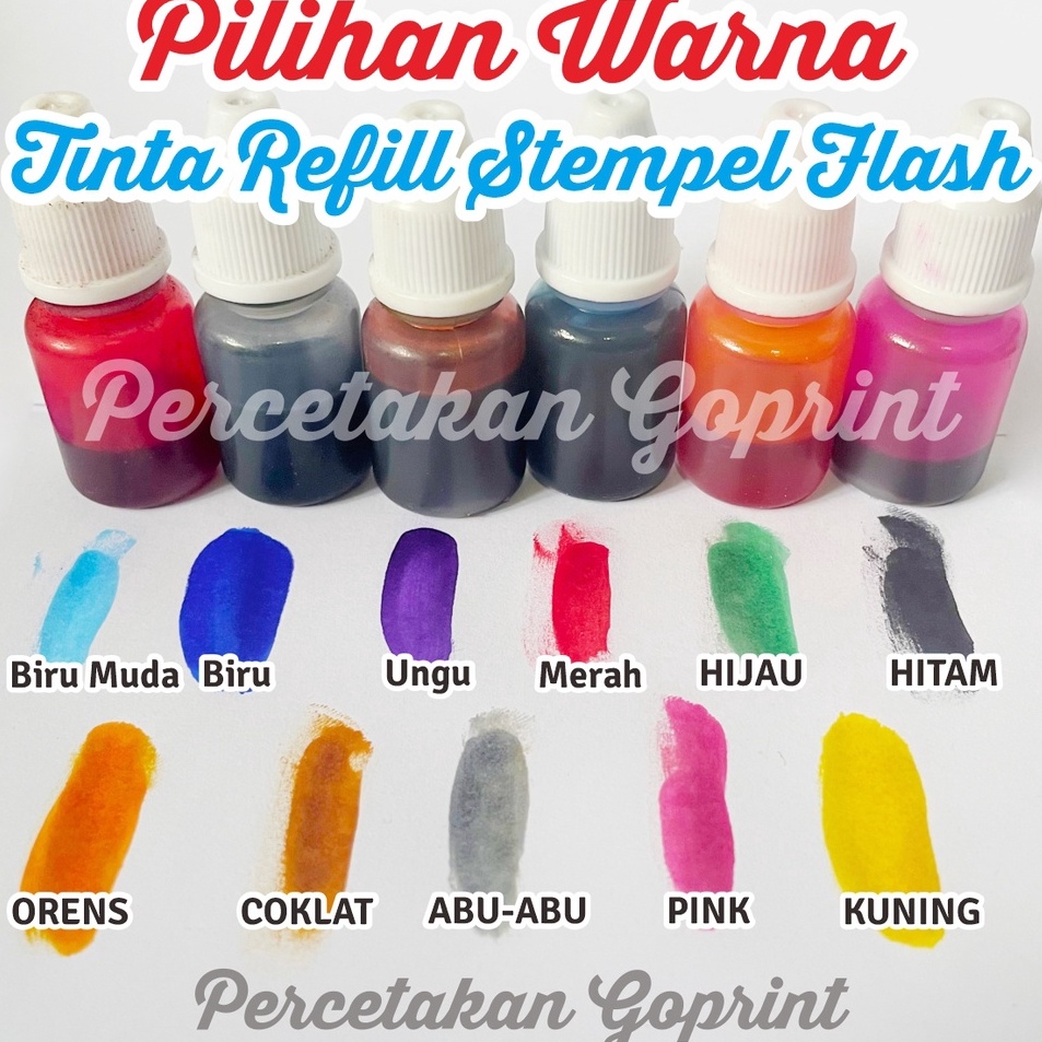 

Produsen Resmi Tinta Stempel flash
