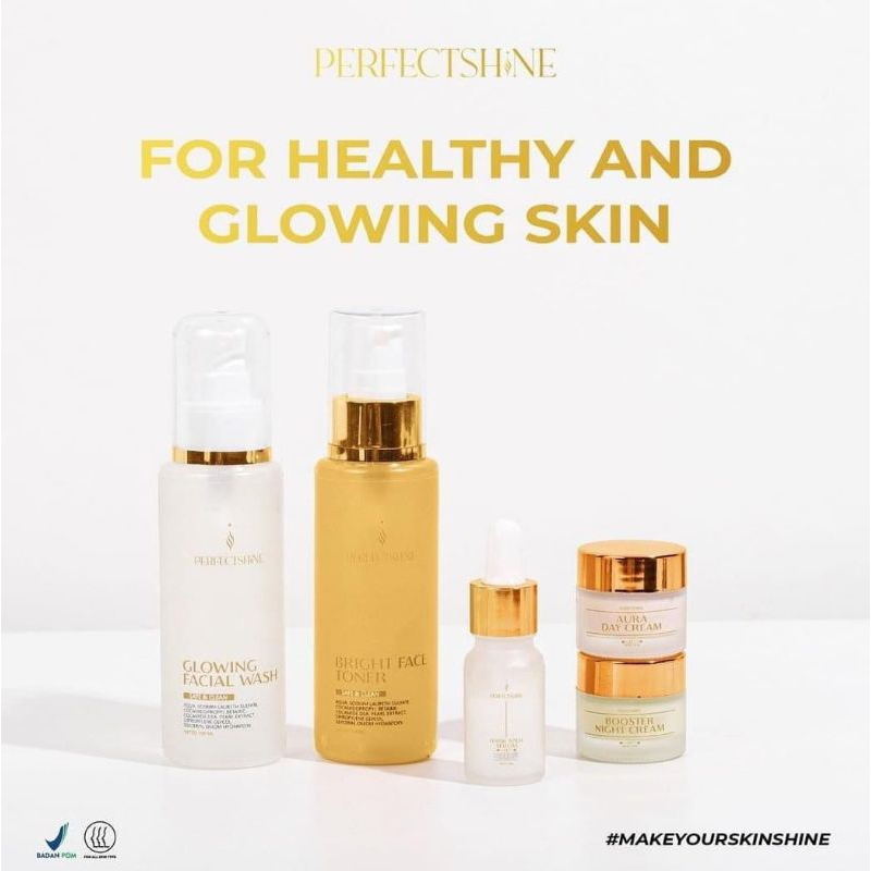 [COD[ PERFECTSHINE Skincare Whitening Booster Paket Skincare Perfectshine