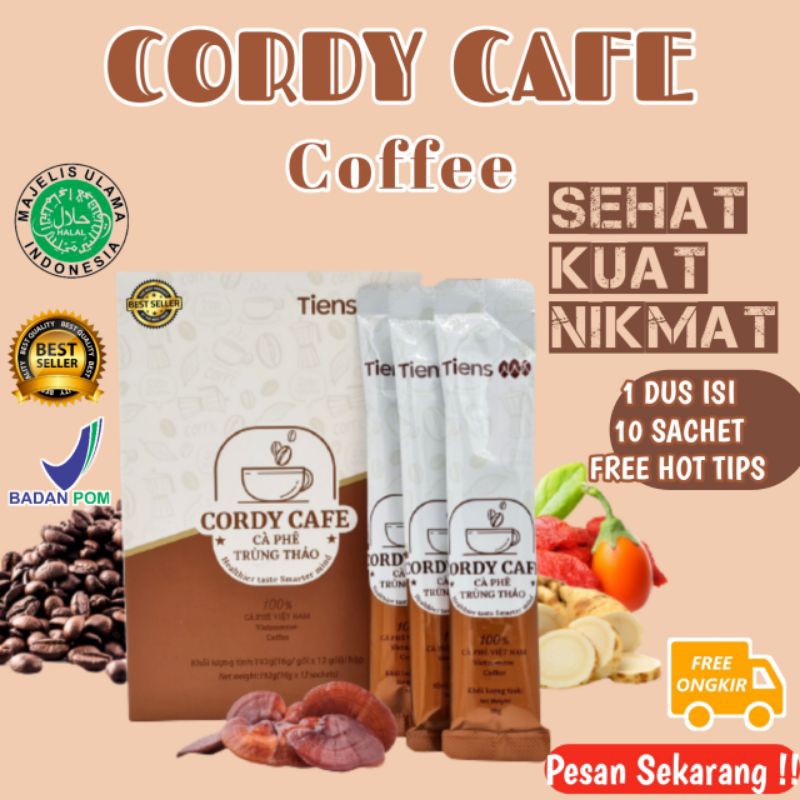 

(READY STOK) CORDY COFE ORIGINAL BLACK COFFE STAMINA PRIA KUAT ALAMI - KOPI HITAM TANPA DI CAMPUR GULA BERLEBIHAN RASA YANG MANIS