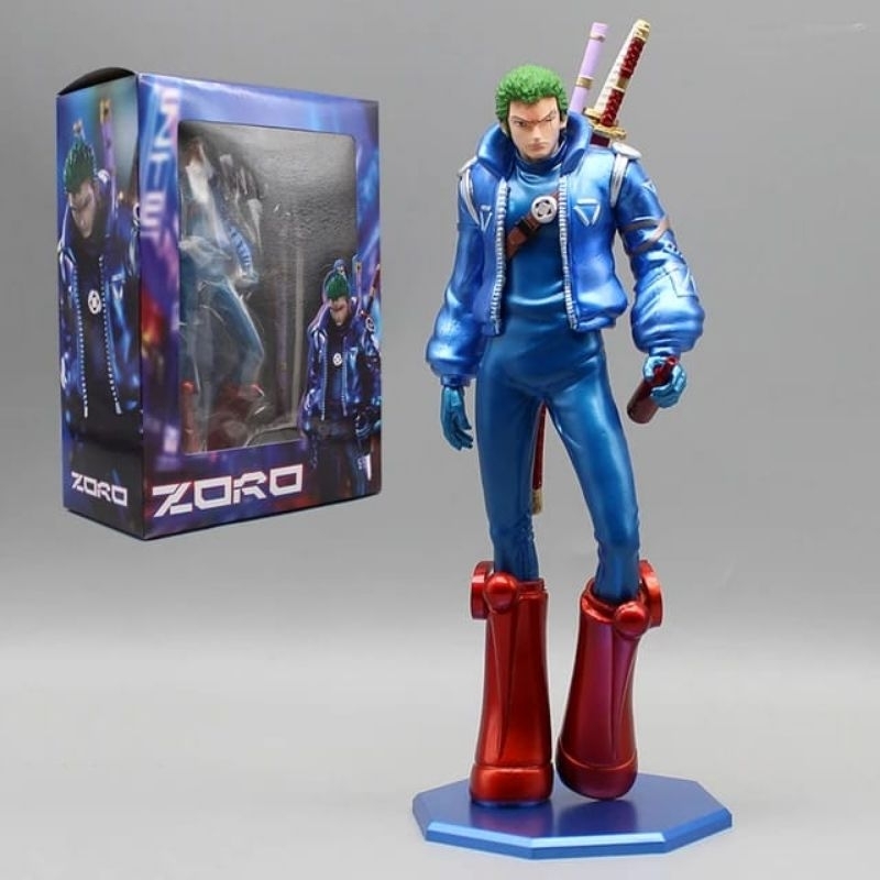 ACTION FIGURE ONE PIECE EGGHEAD ISLAND ZORO VER. GK STATUE