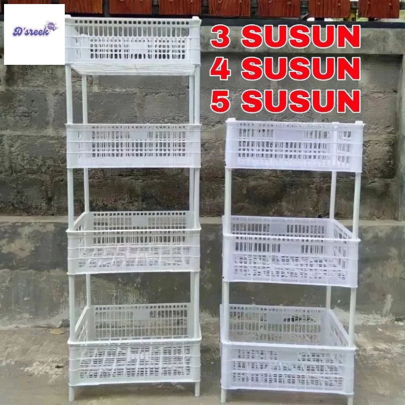 RAK SUSUN PENYIMPANAN BARANG WARUNG RAK KOPI JAJANAN SNACK