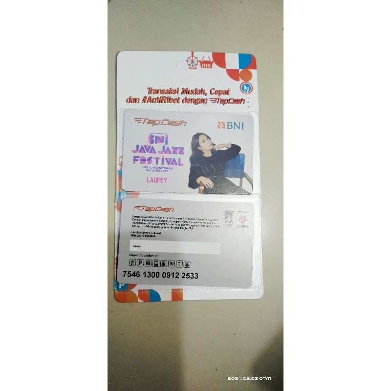 Tapcash Bni edisi java jazz