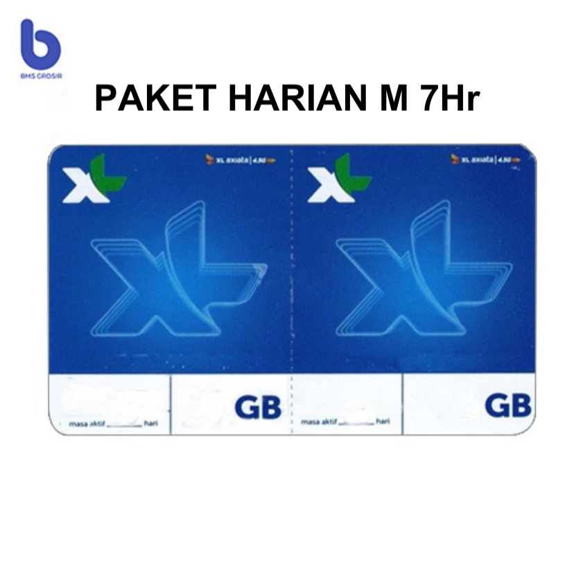 Voucher XL Paket Harian M 7 Hari