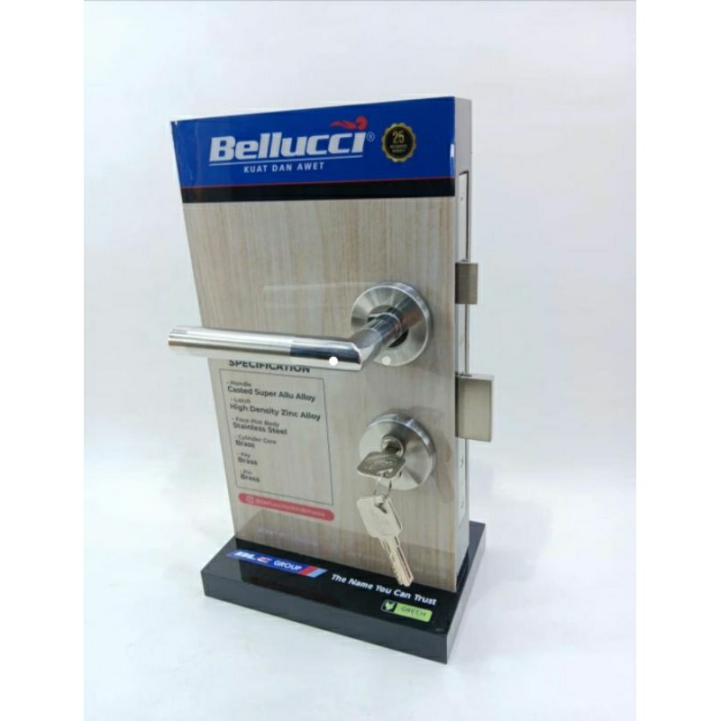 Kunci Pintu Bellucci 782 SS / Kunci Pisah Bellucci / Lever Set Bellucci / Kunci Bellucci Besar Fulls