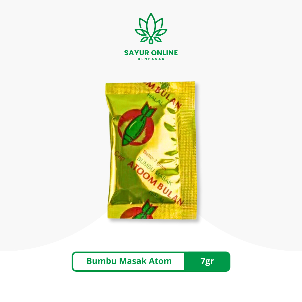 

Bumbu Masak Atom 7gr - Sayur Online Denpasar
