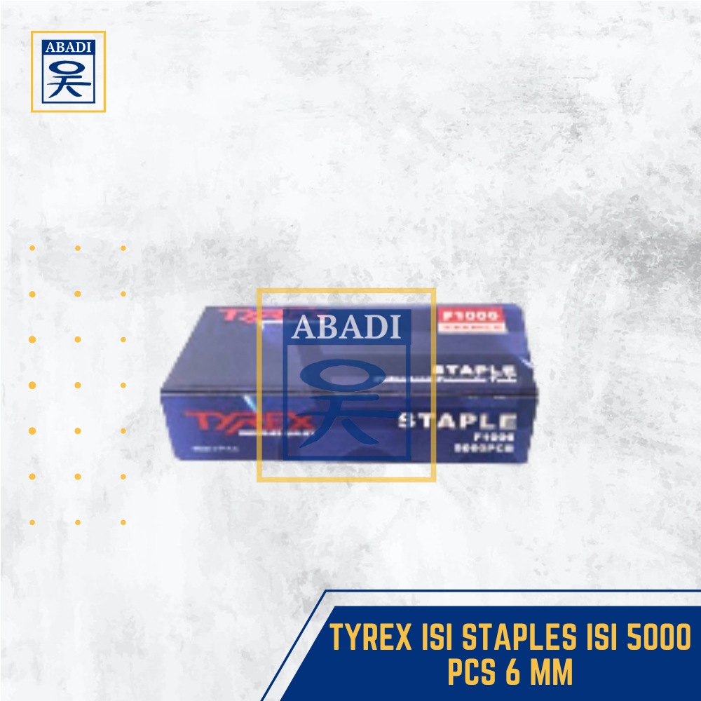 

ISI STAPLES ISI 5000 PCS 6 MM TYREX