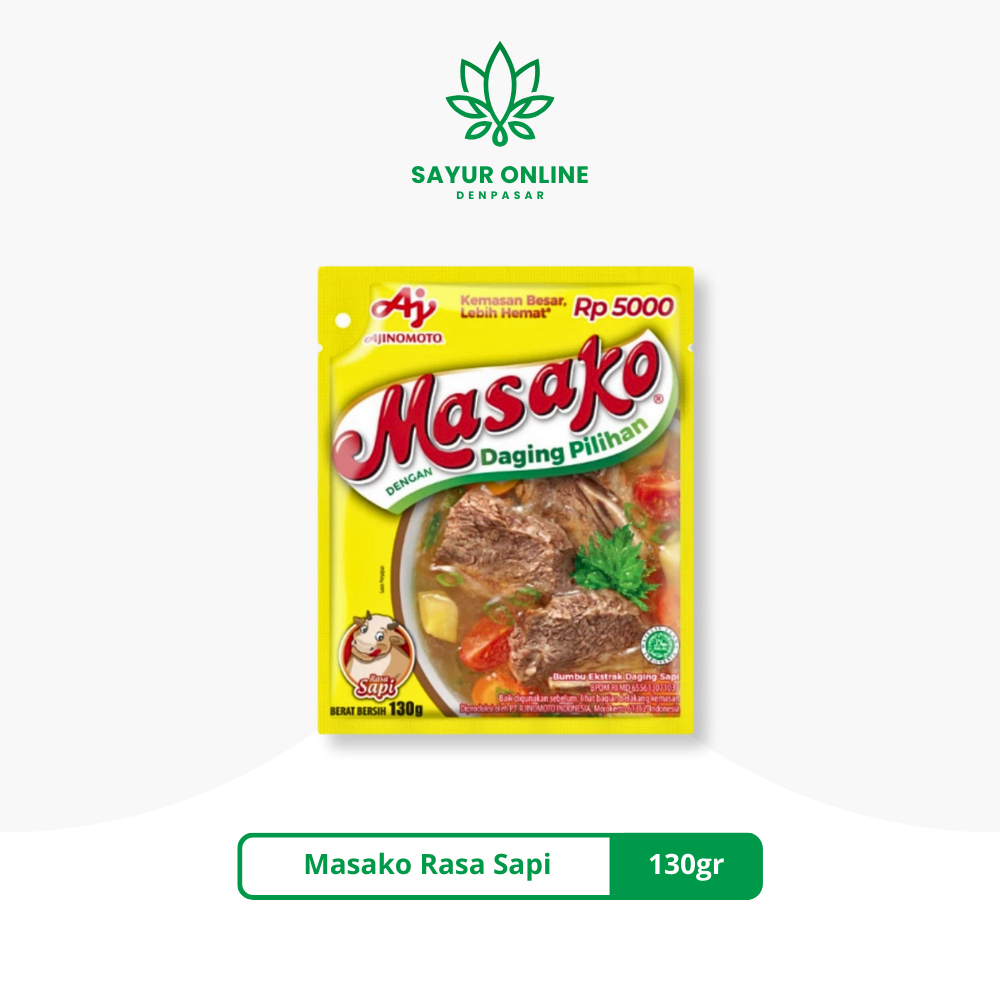 

Masako Rasa Sapi 130gr - Sayur Online Denpasar