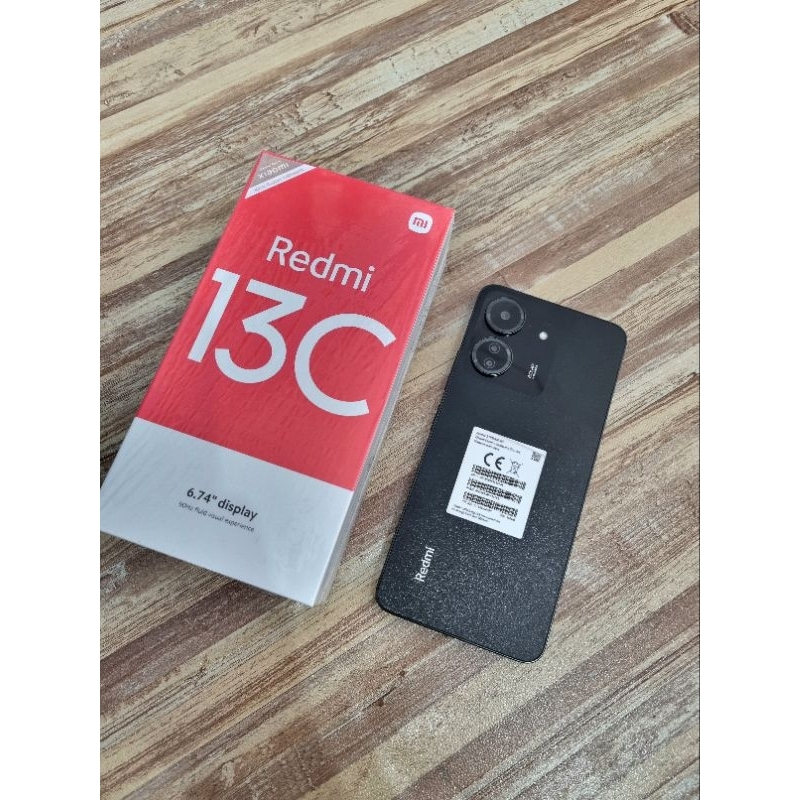 Redmi 13c ram 8/256GB second garansi resmi