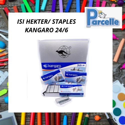 

Isi Staples Kangaro No. 3 24/6