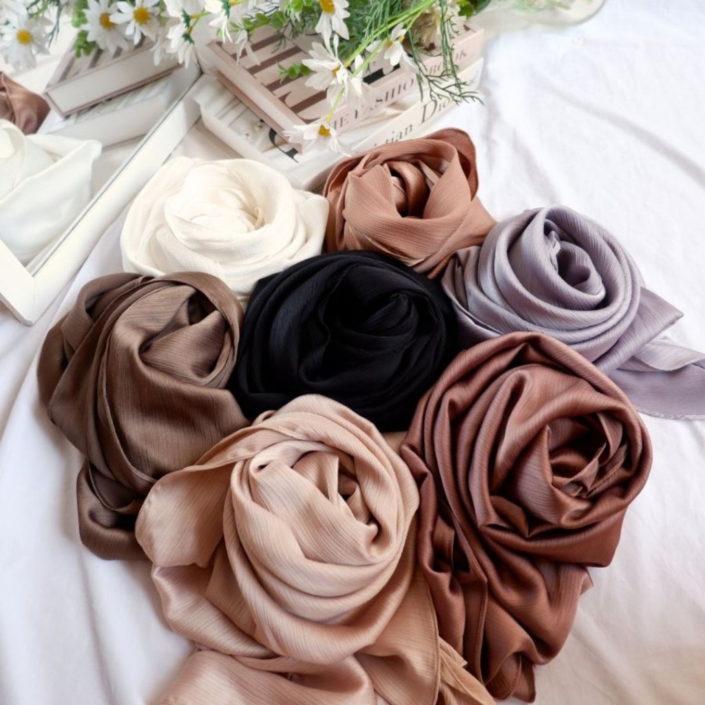 Pashmina Oval Silk Premium