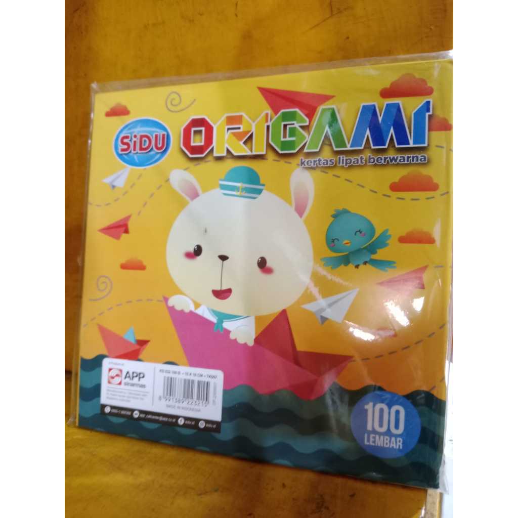 

Kertas Origami SIDU 16x16 1pack - 100 Lembar