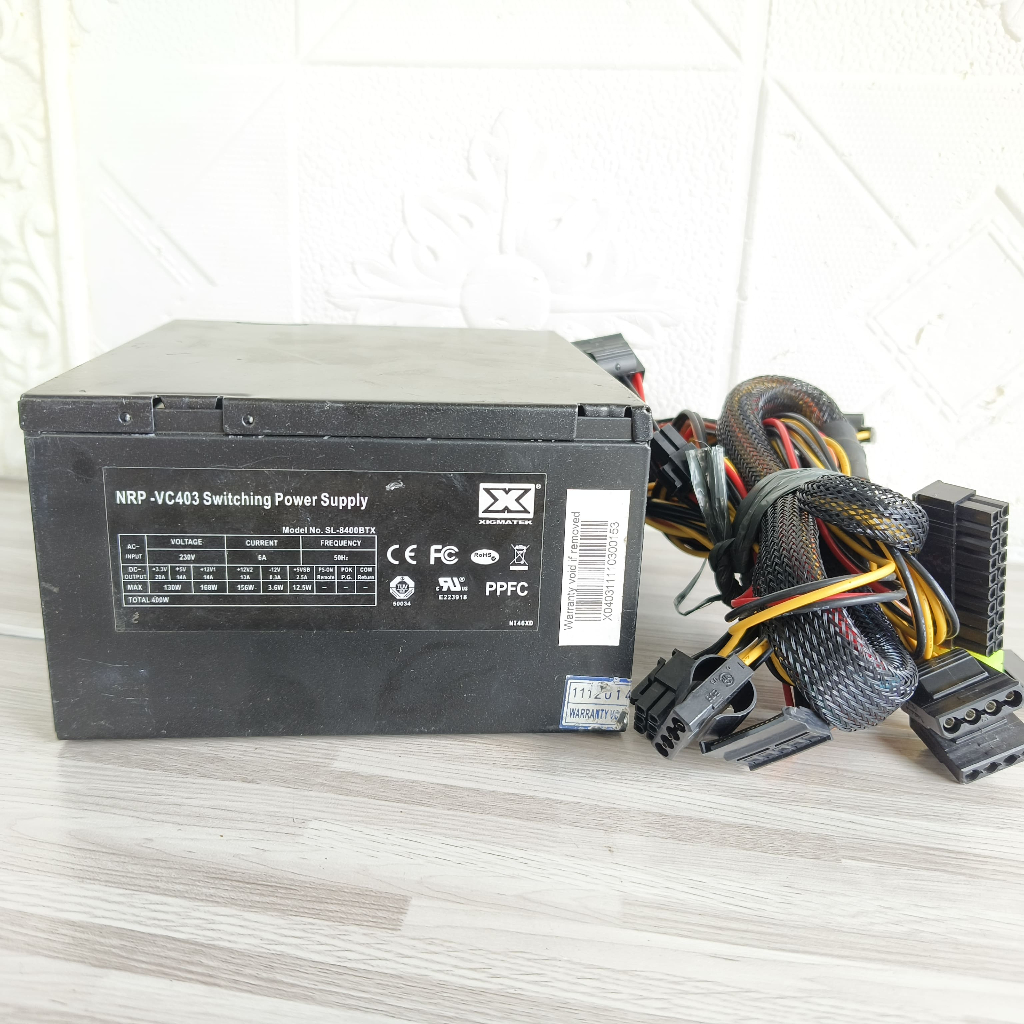 PSU GAMING XIGMATEK 400W PURE