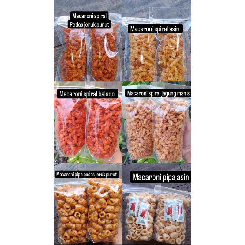 

Makaroni Spiral & Makaroni Pipa