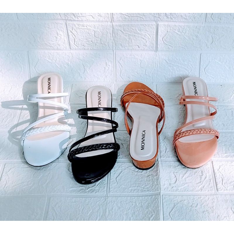 Sandal Heels Wanita Hak Tahu Kekinian Cantik Elegan