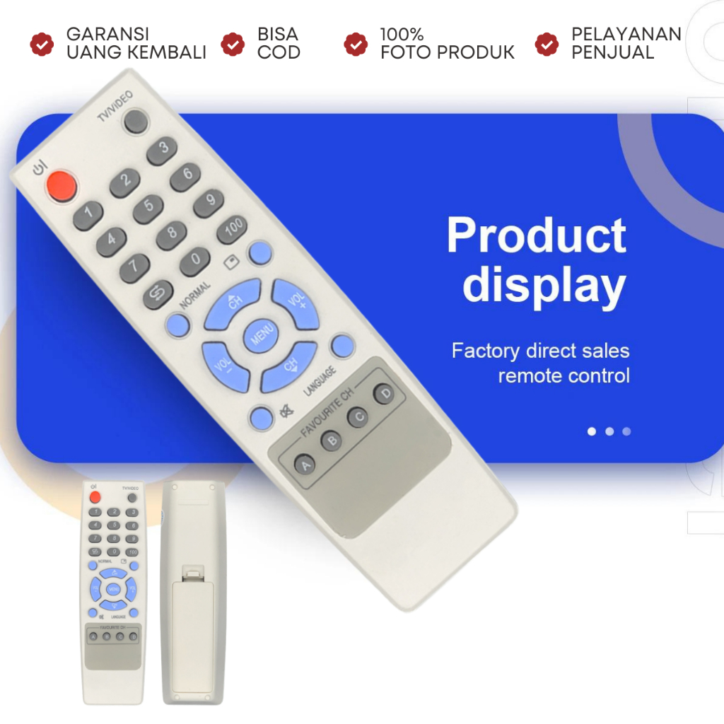 REMOTE TV  SHARP AQUOS TABUNG ANALOG GA797SB