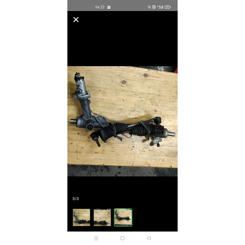 steering rack racksteer bmw e90 x1 e84 original copotan good kondis garansi bocor note: untuk yg mas
