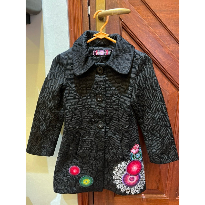 Jaket/Trench Coat Outerwear Anak Perempuan Size 5/6 (Preloved)