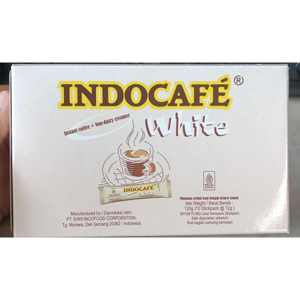 

Indocafe White 120gr (10stick 12g)
