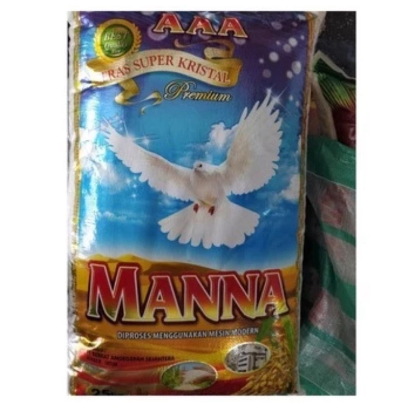 

Beras Punel Premium Brand Manna 25 kg // Beras Super Premium (Hanya Instant)