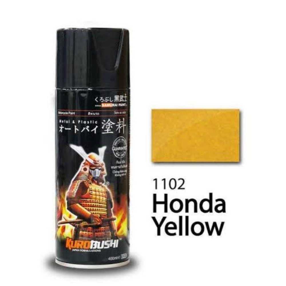 CAT PILOX SAMURAI HONDA YELLOW STD 1102 CAT SEMPROT PILOX