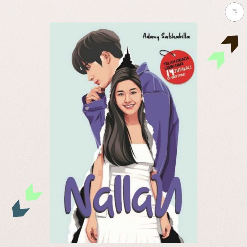 Buku Novel Nallan + Bonus - Adany Salshabilla