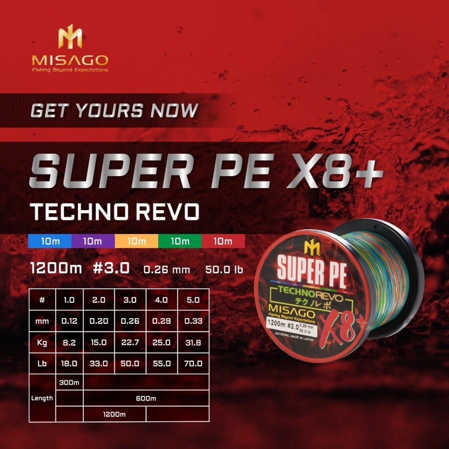 Super PE MISAGO X8+ Techno Revo