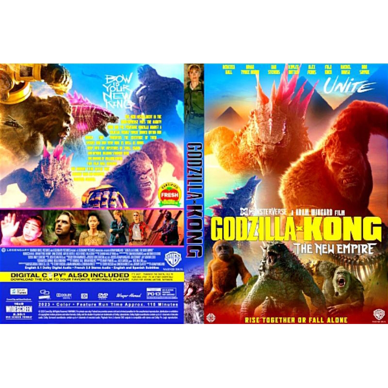 Kaset Video Film Godzilla Kong The New Empire - Kaset Film Action Terlaris