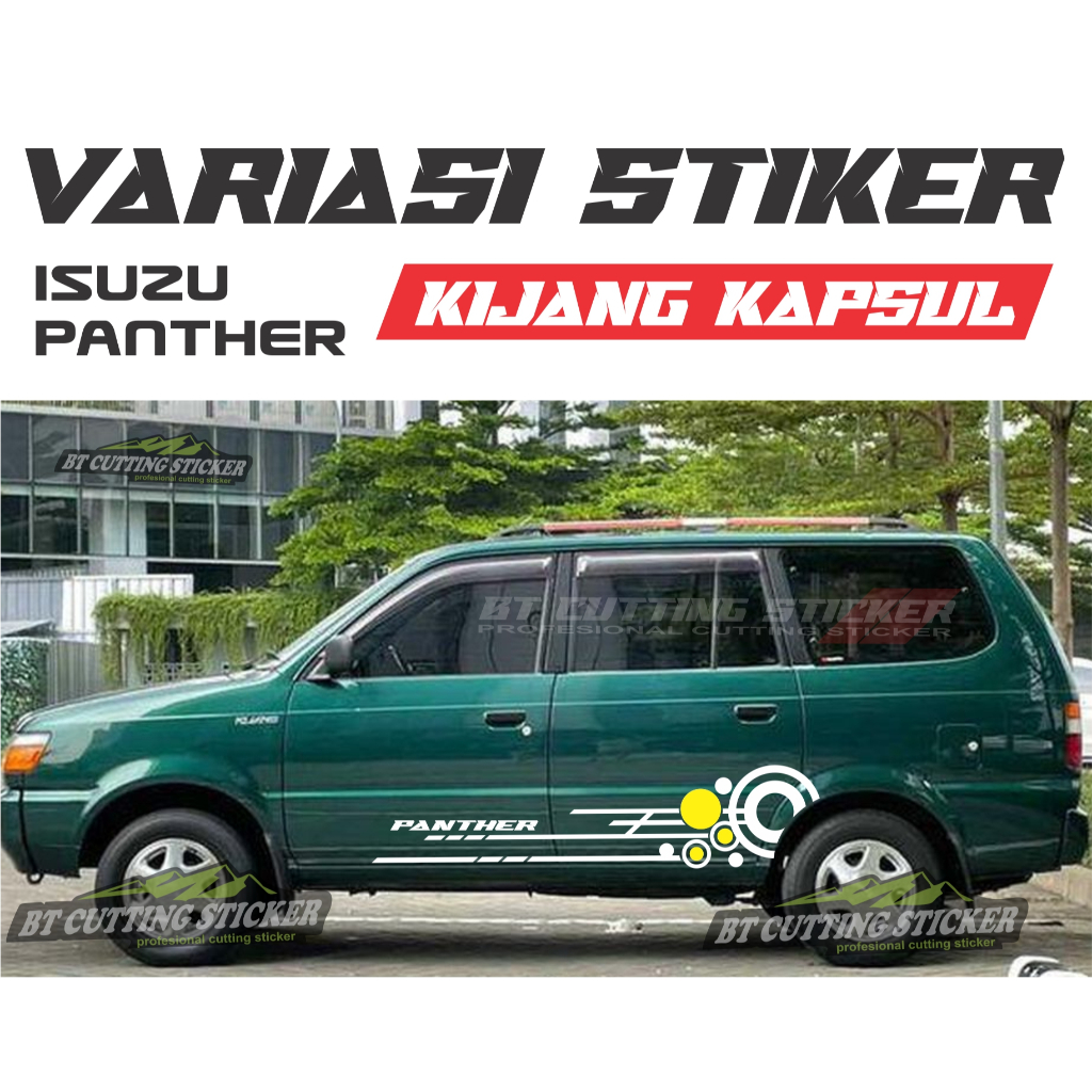 stiker kijang kapsul stiker mobil isuzu panther stiker variasi kijang kapsul