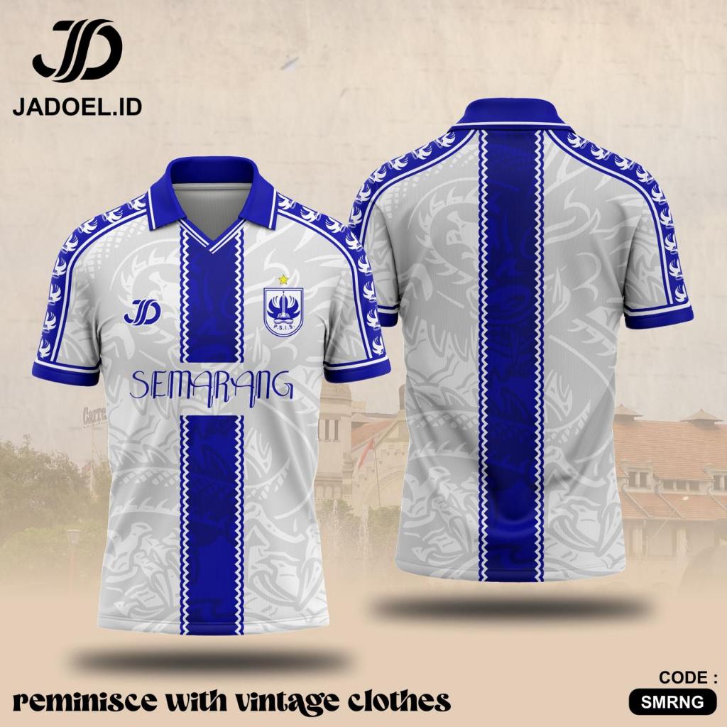 Jadoel-Jersey Vintage Psis Semarang Fantasi Suporter Version Free Custom Nameset