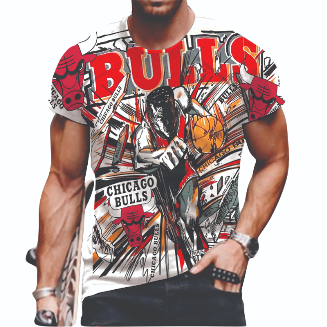 KAOS TAG THAILAND CHICAGO AOP (ALL OF PRINT) |  FULLPRINT FULL PRINT T-SHIRT