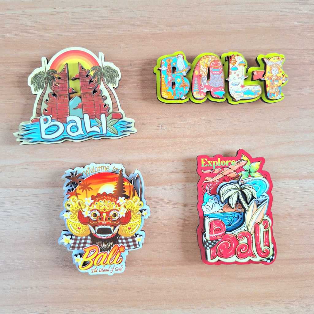 Souvenir Magnet Bali Oleh Oleh Bali Indonesia