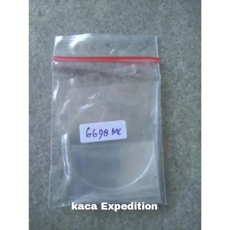kaca jam tangan expedition 6698mc