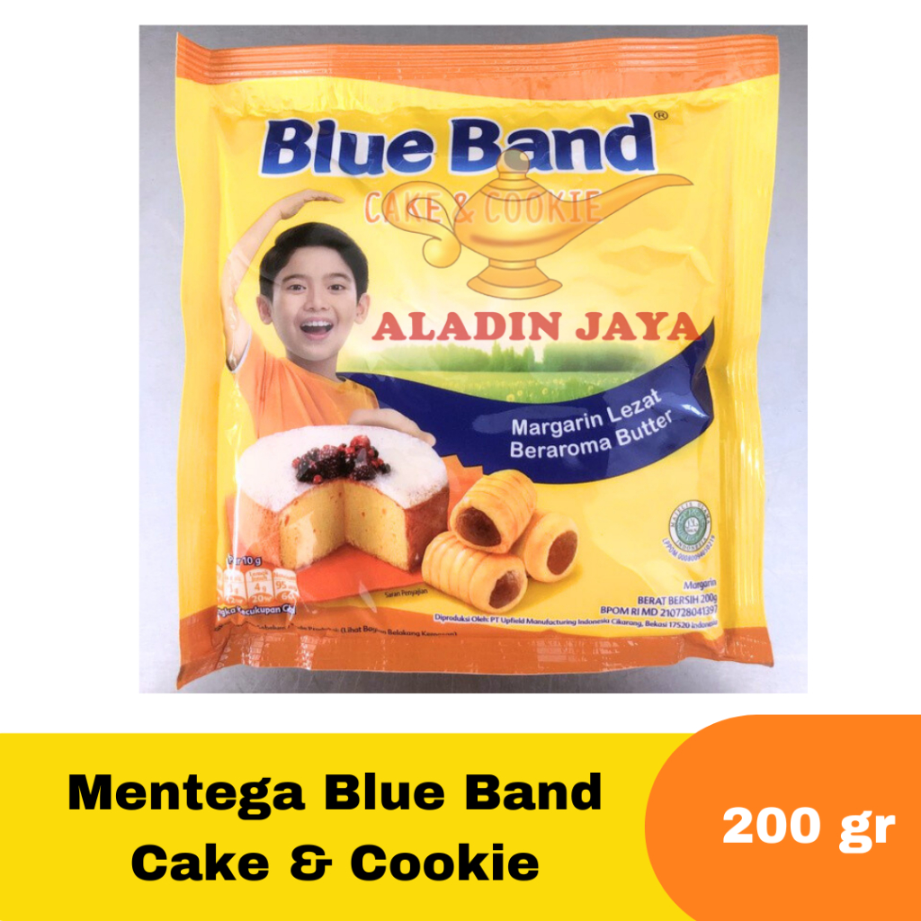 

Mentega Blue Band Cake & Cookie 200 gr