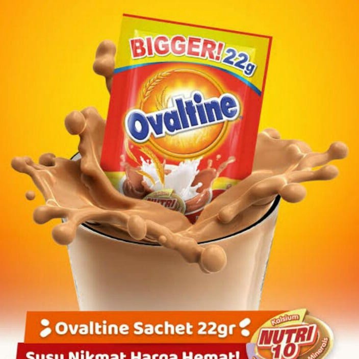 

88 Ovaltine sachet 1 renceng 1 pcs x 22 gram Impor Thailand HALAL MUI