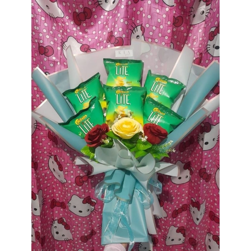 

Buket Makanan/Snack Ciki