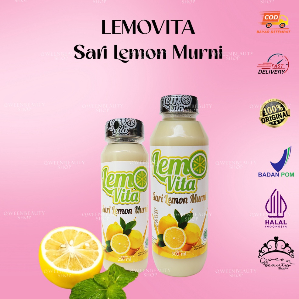 

Bestseller BPOM LEMOVITA Sari Lemon Murni Jus Lemon 1 Murni Jus Diet