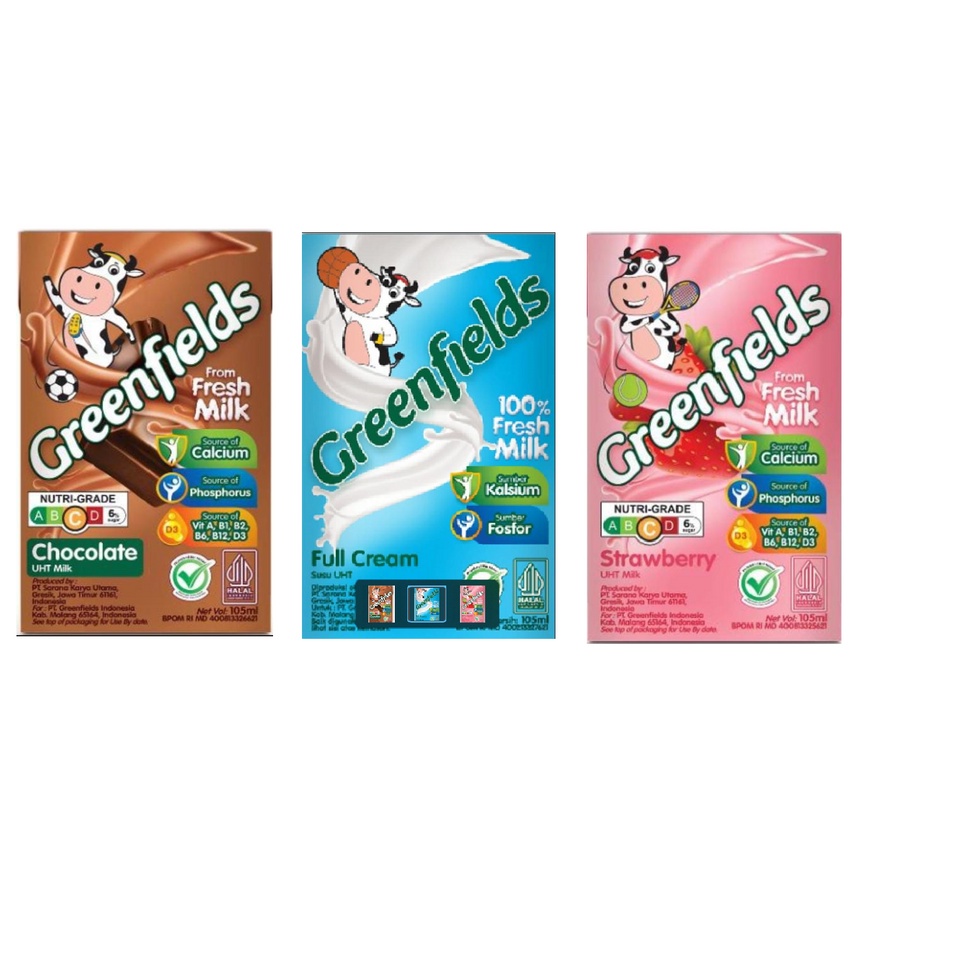 

Fresh Susu Greenfields 125 mL