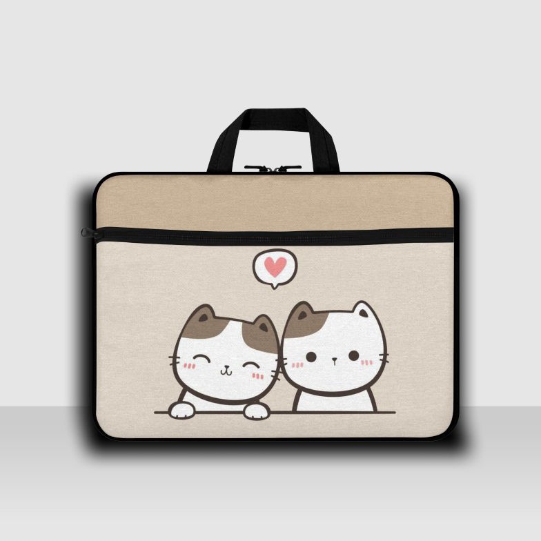ART Q89S Tas Laptop LucuTas Laptop Jinjing Motif Kucing Kekinian Lenovo acer samsung Terbaru