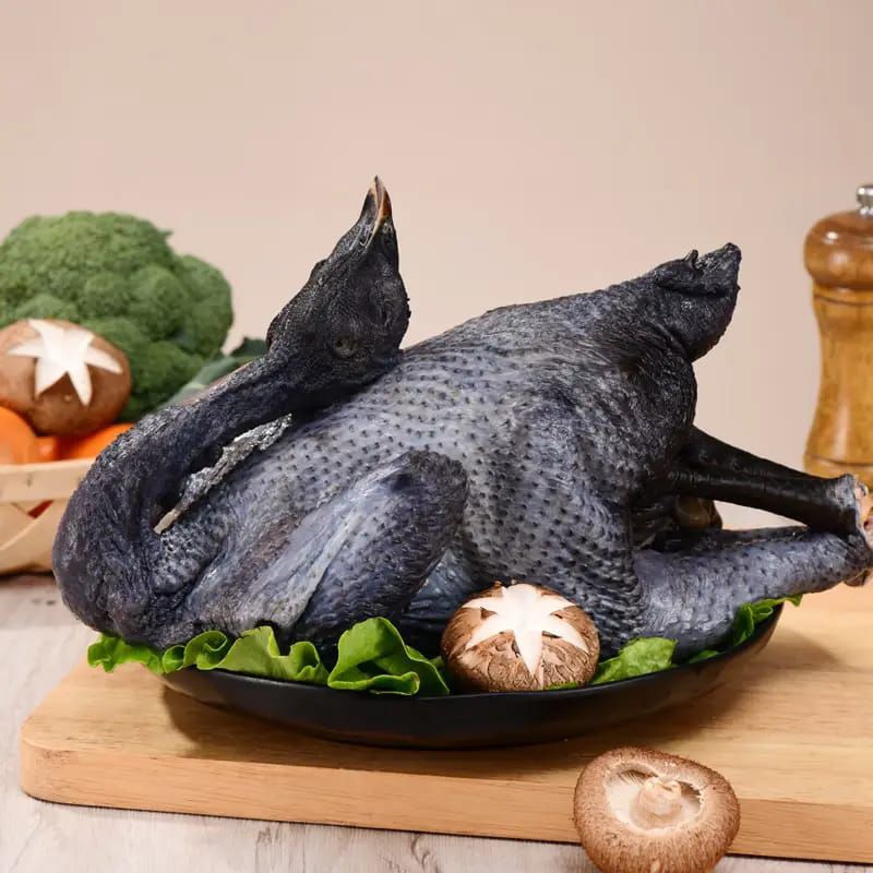 

daging ayam kampung hitam