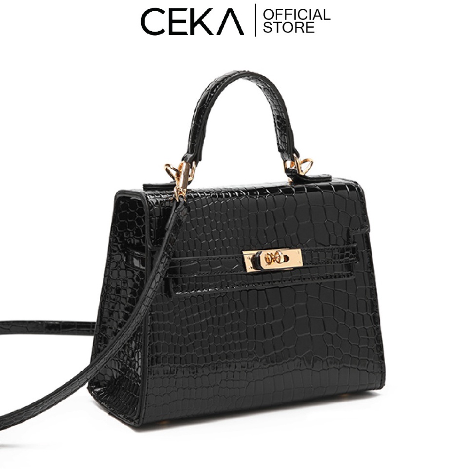 ART Q57N CEKA Tas Sling Bag Tas Wanita Tas Selempang Handbag Tas Kulit PU Croco  Sophie Kelly Bag