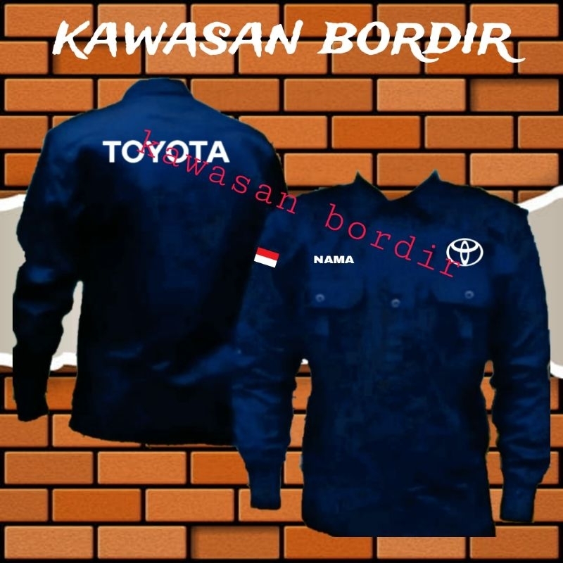Terbaru kemeja Toyota seragam Toyota baju Toyota pdh Toyota kemeja kerja Toyota seragam kerja Toyota