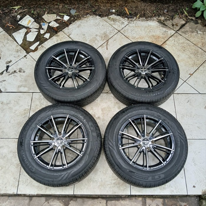 VELG MOBIL BEKAS MODELART R16X7 5X114 ET38 +BAN GT 205 65 R16