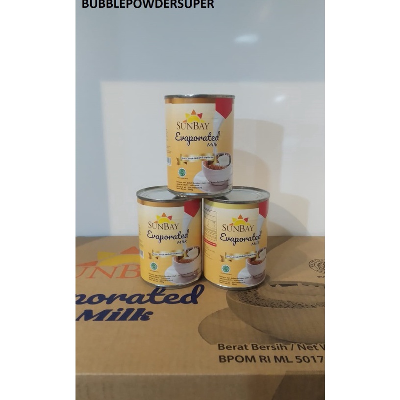 

Paling Laris NEW SUNBAY EVAPORATED MILK SUNBAY SUSU EVAPORATED 38 gr SUSU CAIR TERMURAH