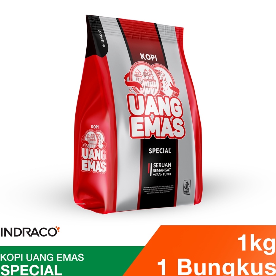 

Hot Sale Uang Emas Kopi Special 1kg