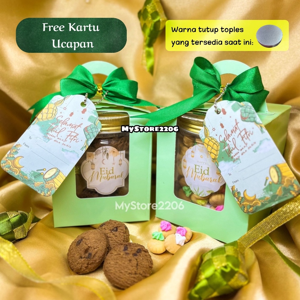 

Yuk di order 1 JAR Hampers Parcel Lebaran Idul Fitri 224 Cookies Kue Kering Choco Chips Gem Rose dan Buah Kurma 1 Jar 6ml Hampers Lebaran Ramadhan Idul Fitri Eid Mubarak