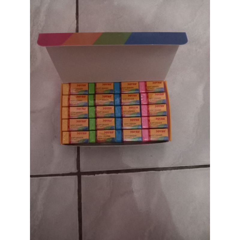 

penghapus joyko warna warni per pcs